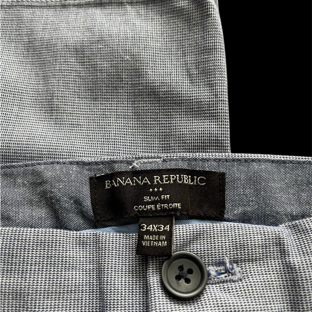 Banana Republic Slim Fit Pants - Gray